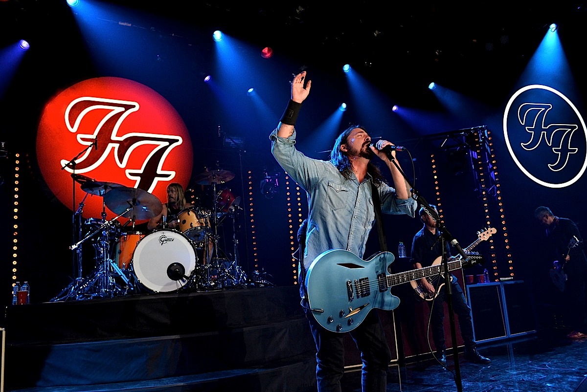 Foo Fighters live on the Honda Stage at the iHeartRadio (Pictures)