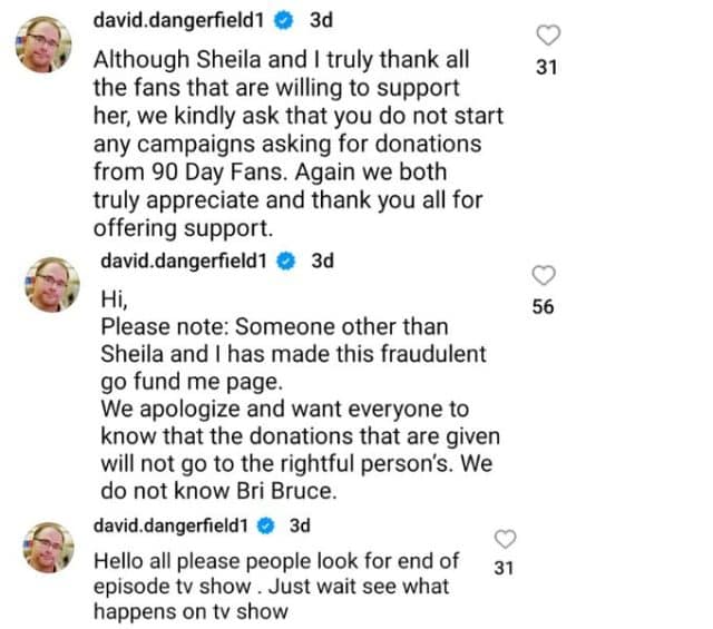 90 Day Fiance Star David Dangerfield Exposes Scammer Who Set Up