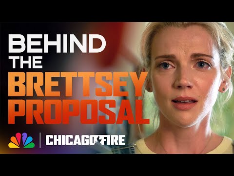 Kara Killmer illustra la proposta Brettsey |  Incendio di Chicago |  NBC