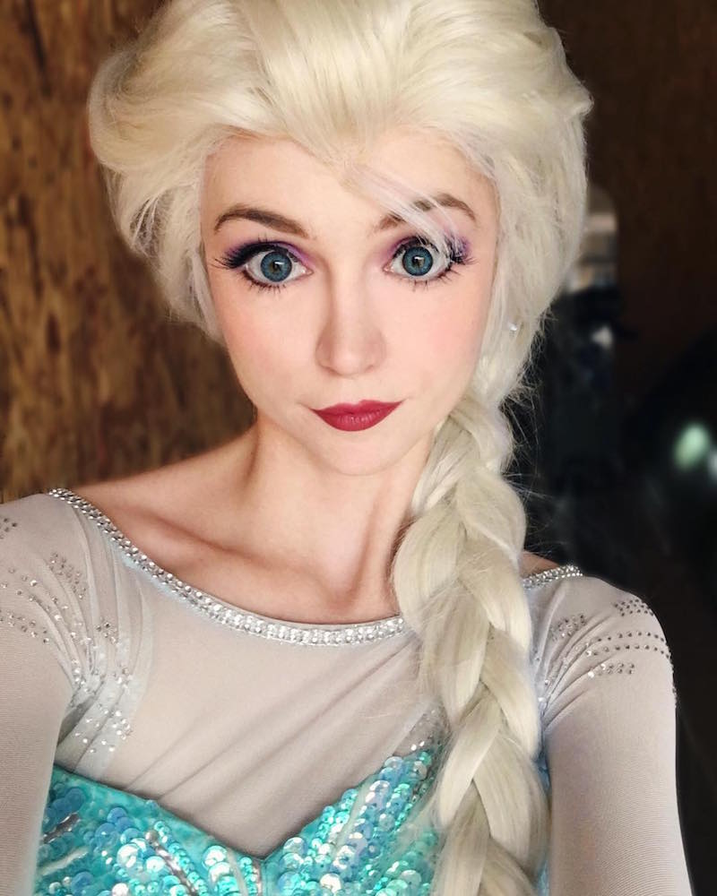 This girl spent over $14,000 to turn herself into Disney princesses