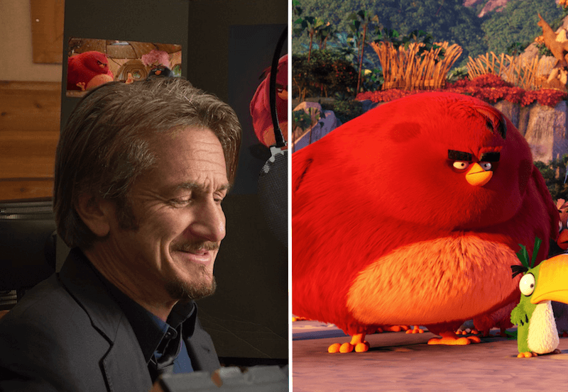 recording friends for the angry birds movie