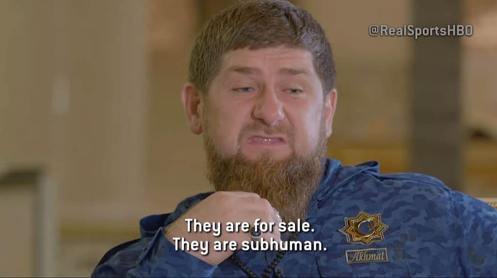 ramzan kadyrov t shirt