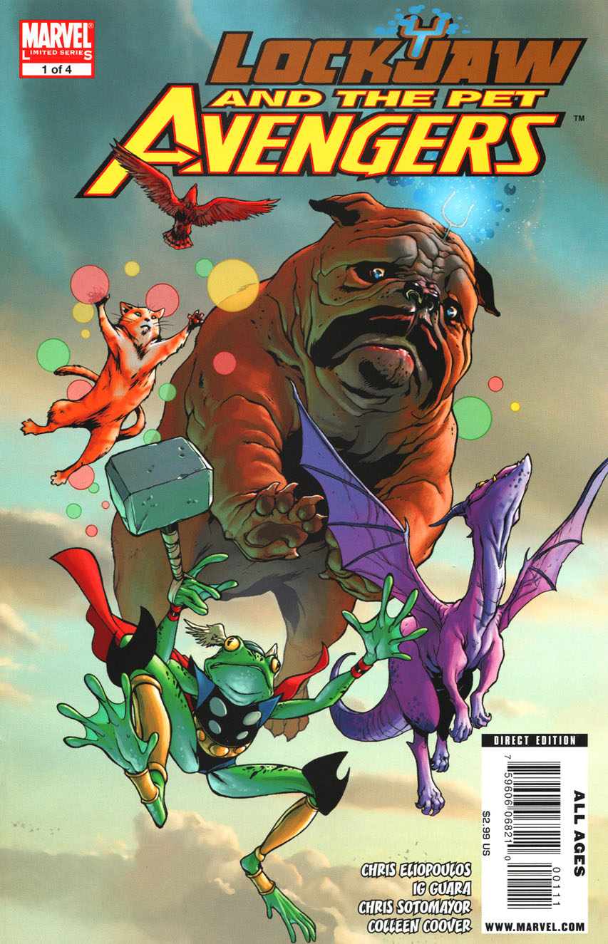 This is what Lockjaw, the giant bulldog from Marvel's Inhumans, looks