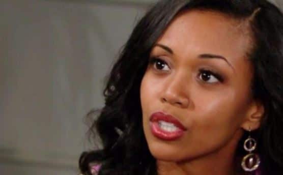 Mishael Morgan as Hilary Curtis on The Young and the Restless