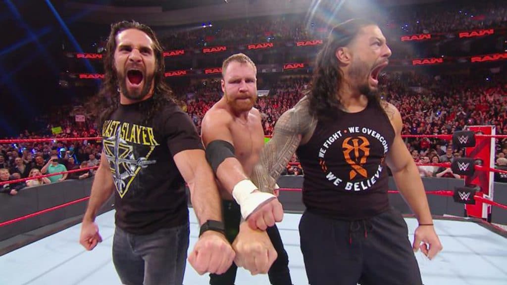 The Shield officially reunites on Monday Night Raw, set up in a WWE