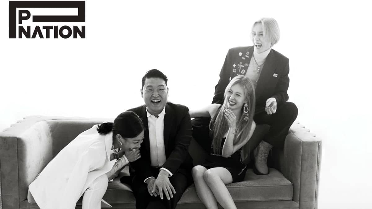 P-NATION: PSY shares lively photo shoot with entertainment agency