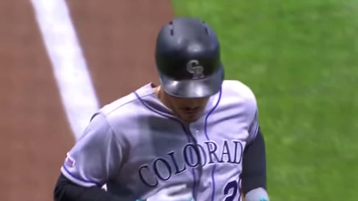 Nolan Arenado Injury Update Rockies Star Hit By Hamels Pitch In Cubs Game