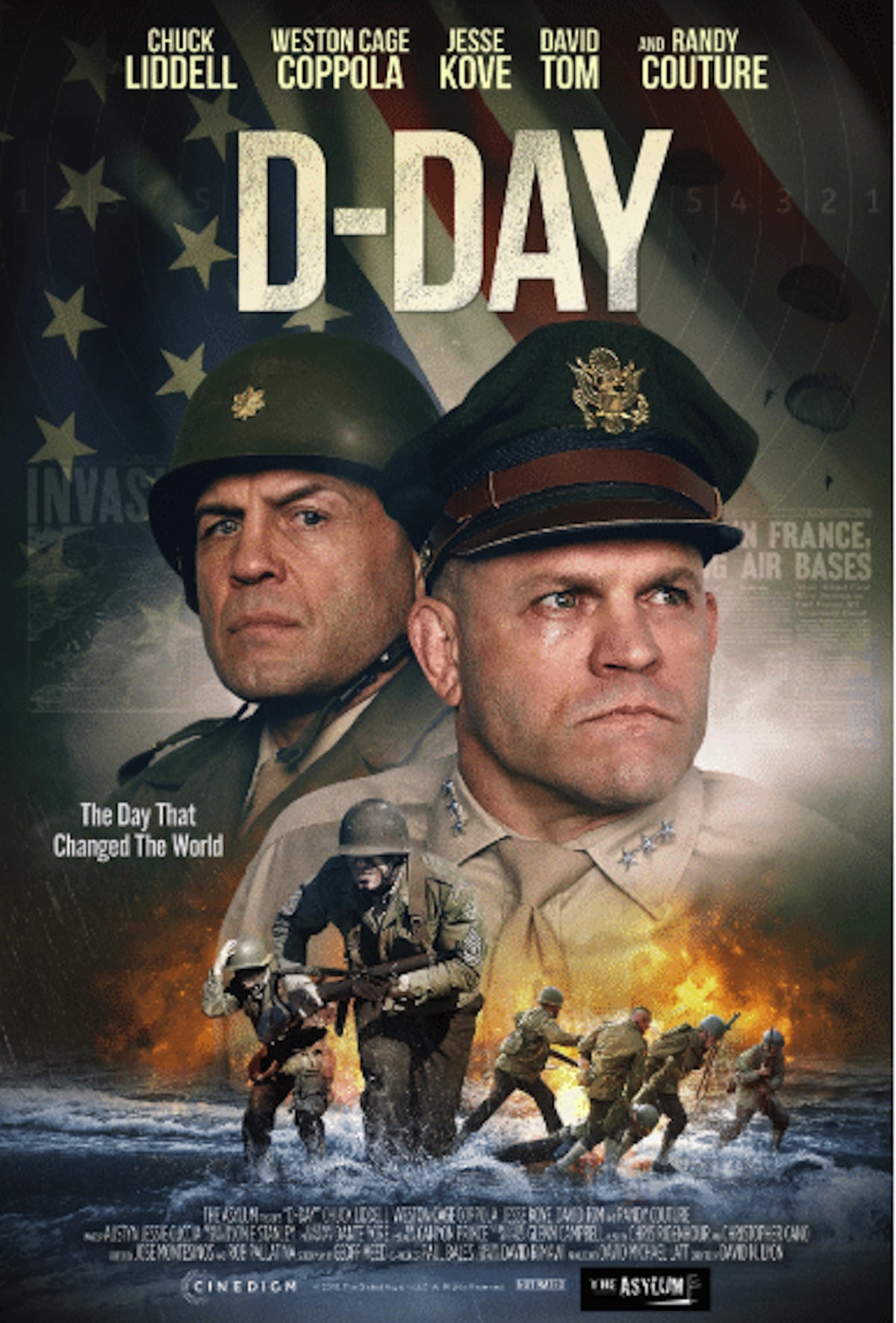 Exclusive images and poster for DDay starring Chuck Liddell, Randy