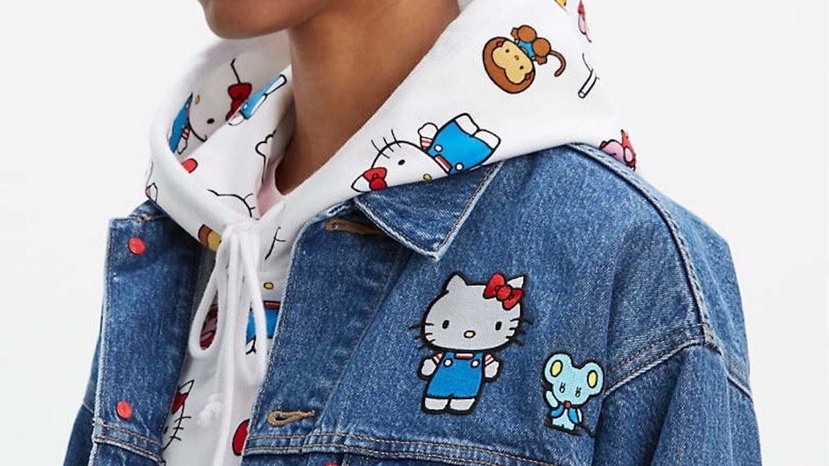 hello kitty x levi's