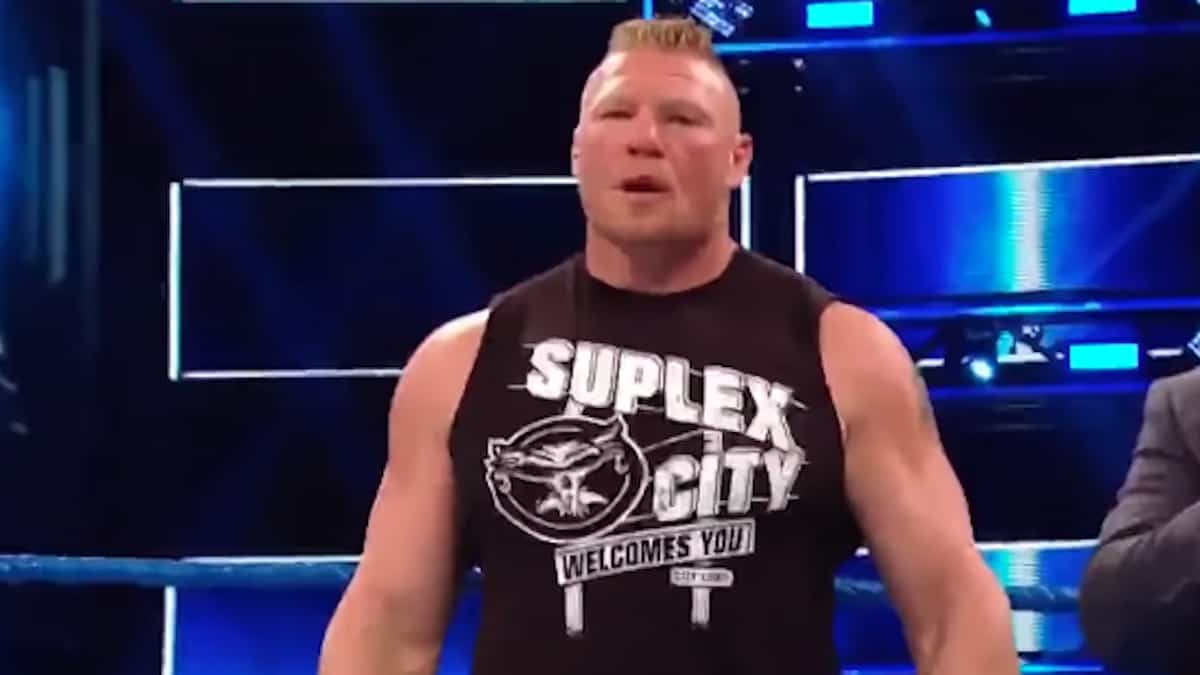 brock lesnar wwe smackdown