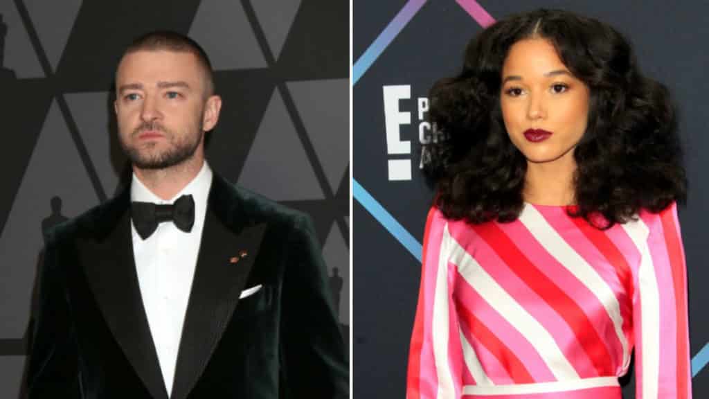 Justin Timberlake And Alisha Wainwright Video What Is Really Going On With The Palmer Costars 