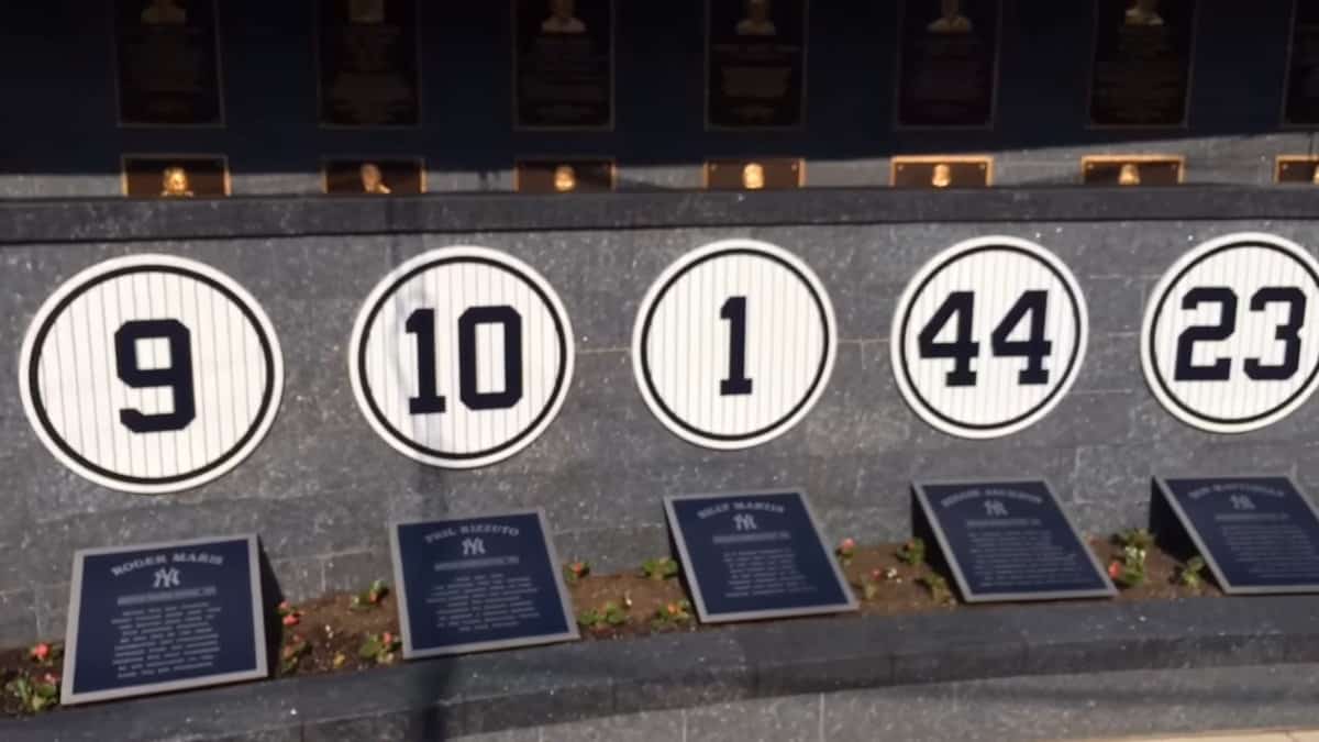 nyy retired numbers