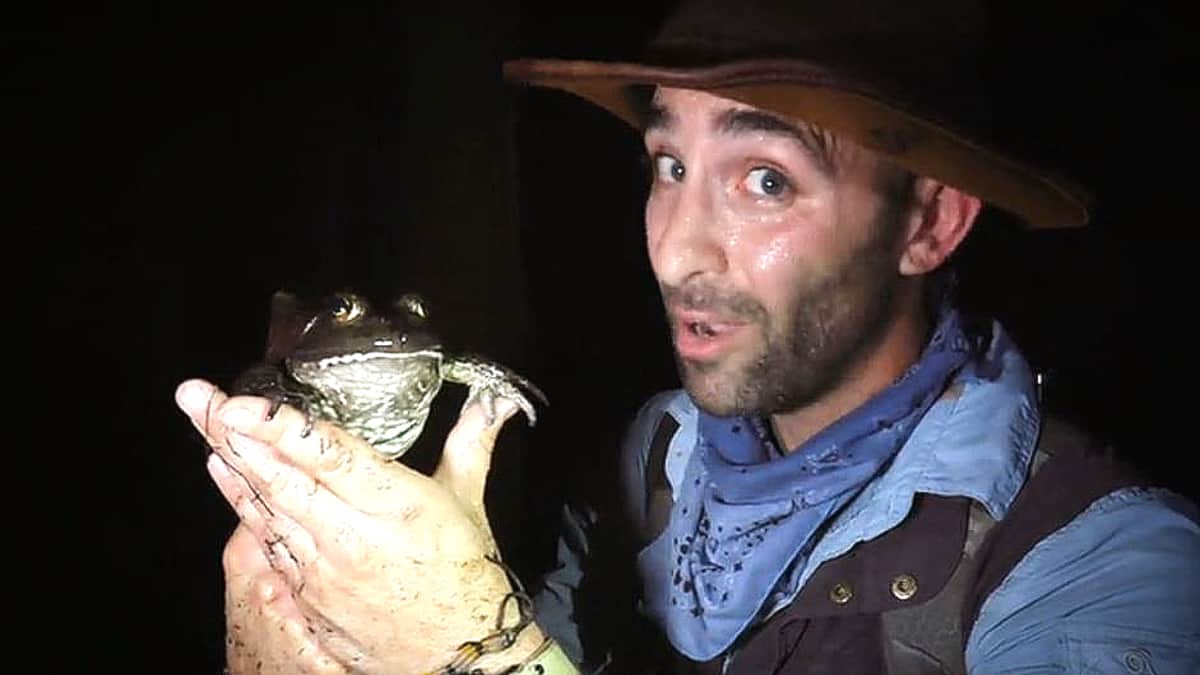 Coyote Peterson: Brave The Wild Exclusive Interview - A Snapping Turtle 