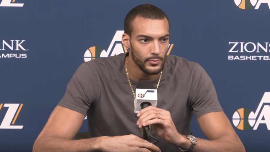 Jazz and Thunder NBA game postponed: Rudy Gobert illness ...