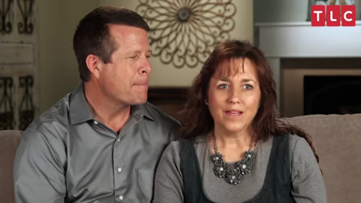 Jim Bob and Michelle Duggar in a TLC confessional.