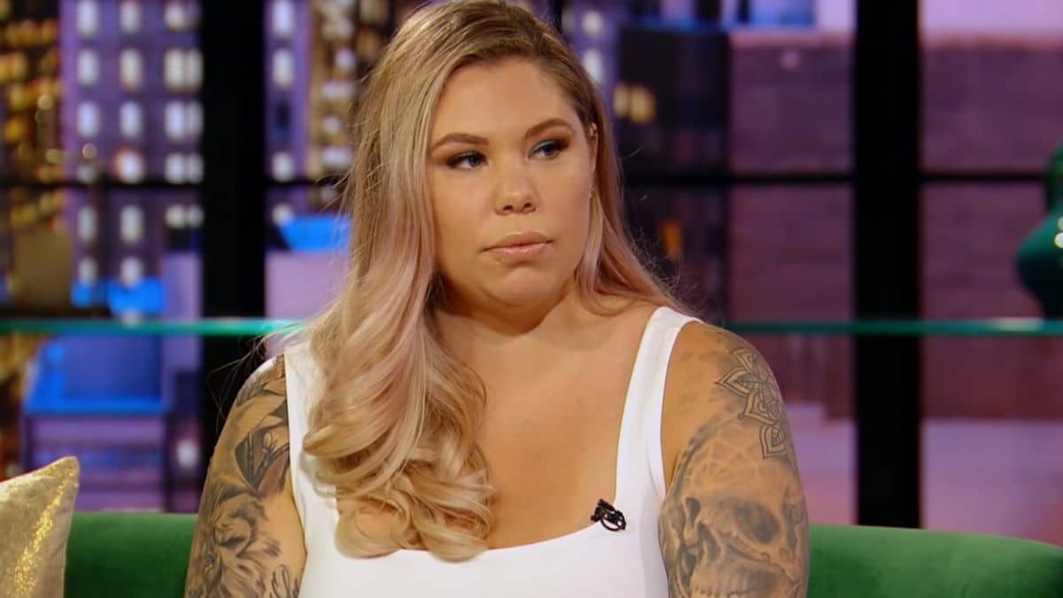 Kailyn Lowry during 2018 Teen Mom 2 reunion where she fought with co-star Briana DeJesus