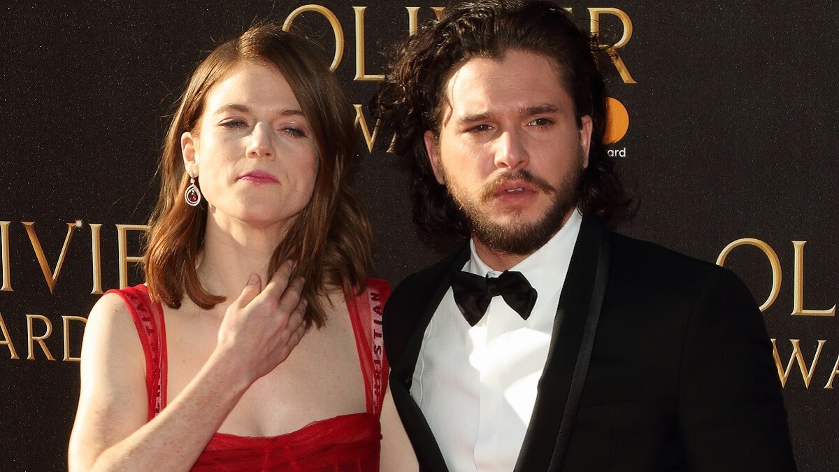 Game of Thrones co-stars Rose Leslie and Kit Harington welcome their ...