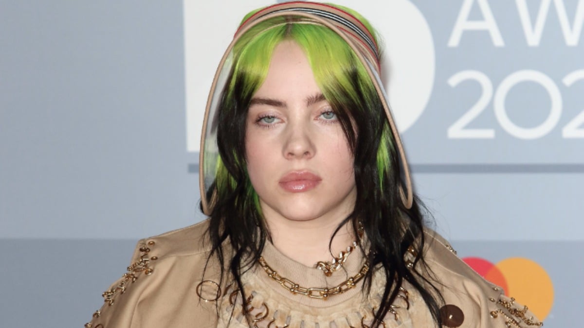 billie eilish topless