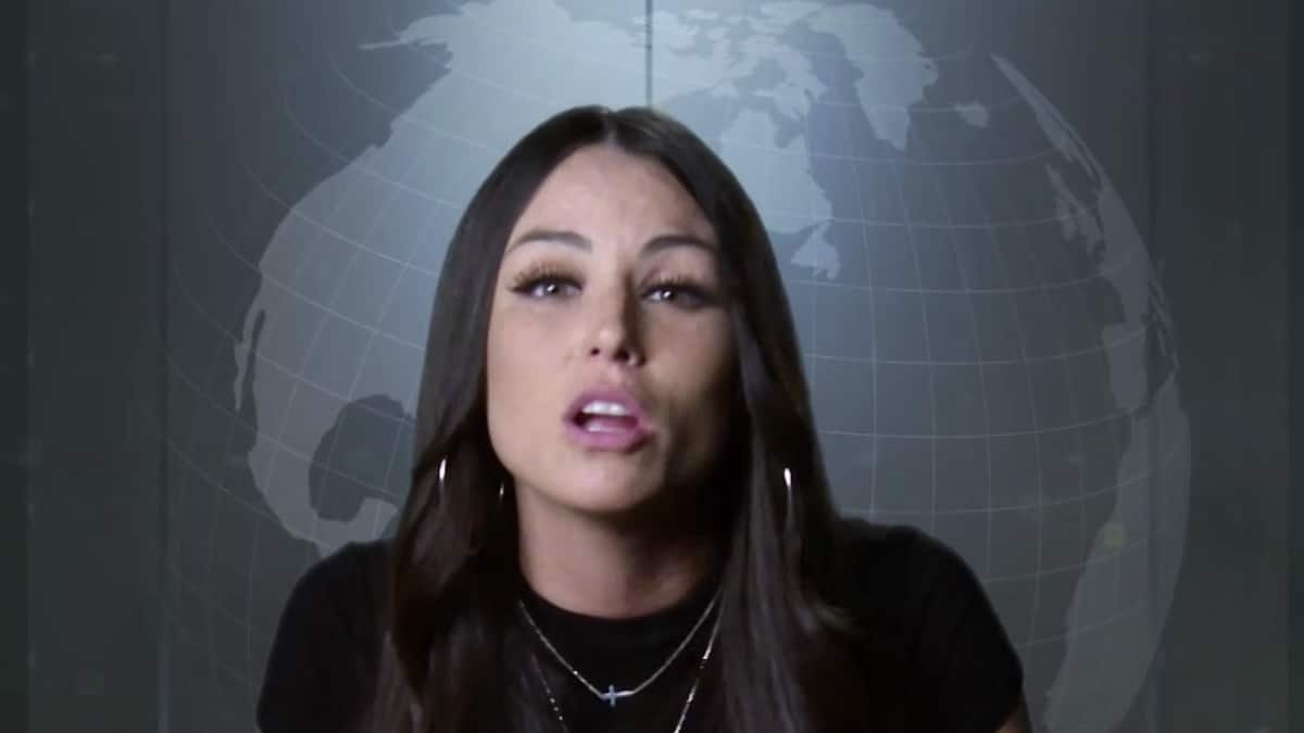 amanda garcia appears in the challenge spies lies and allies confessional