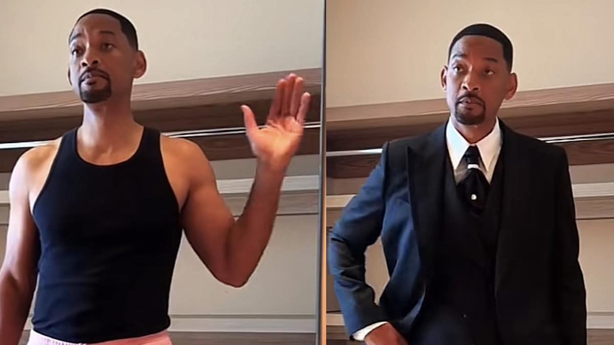 Will Smith in his TikTok video