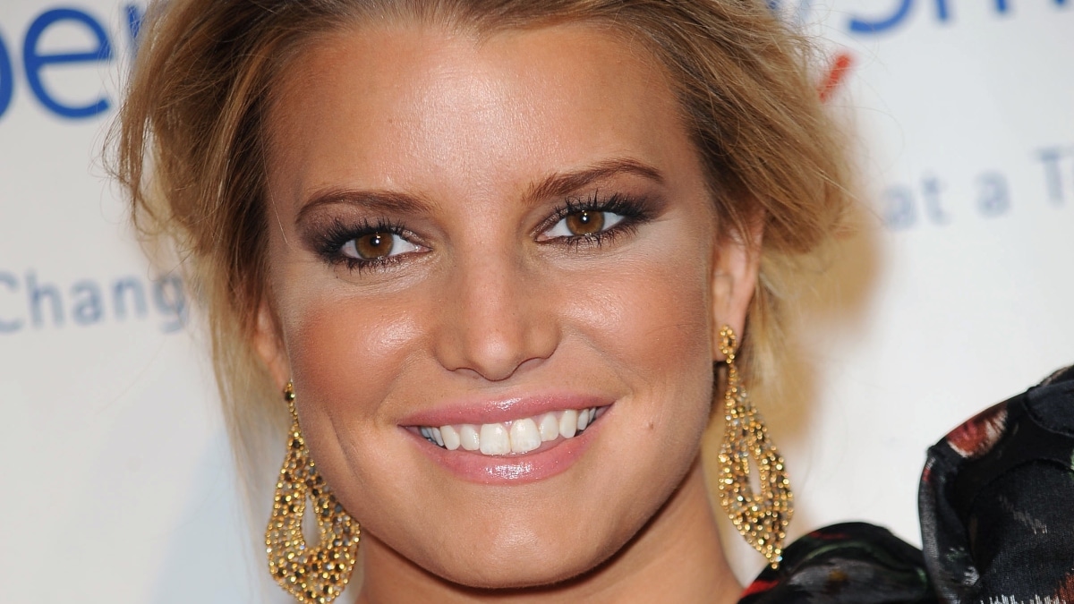 Jessica Simpson close up