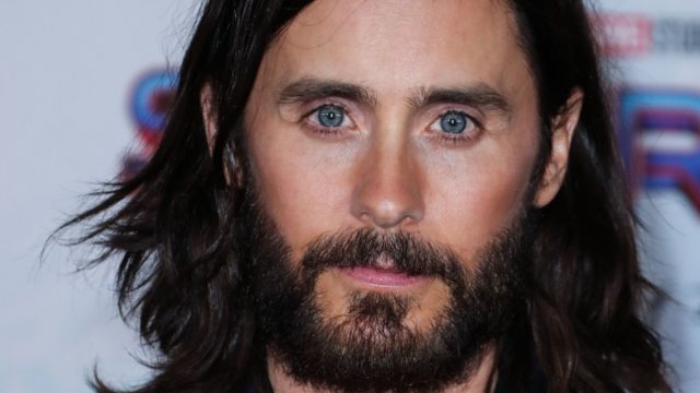 Jared Leto shows off eccentric style for Zero Bond party during NYFW