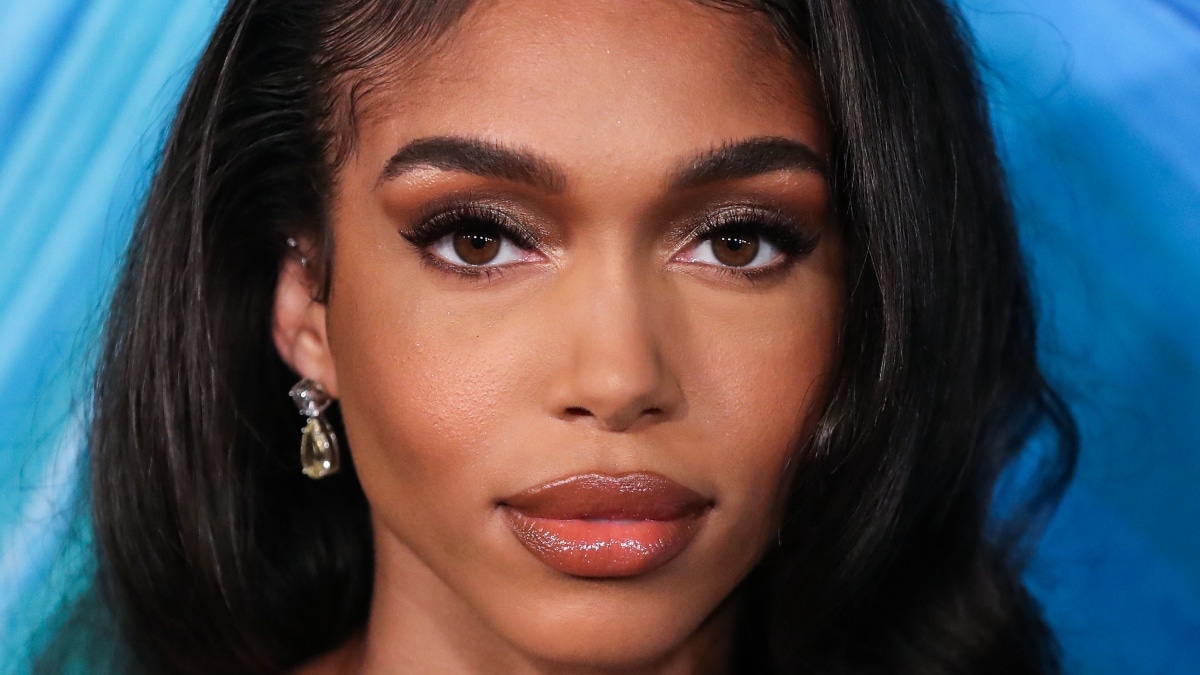 Lori Harvey keeps it sleek in sheer top over black bra for Valentino