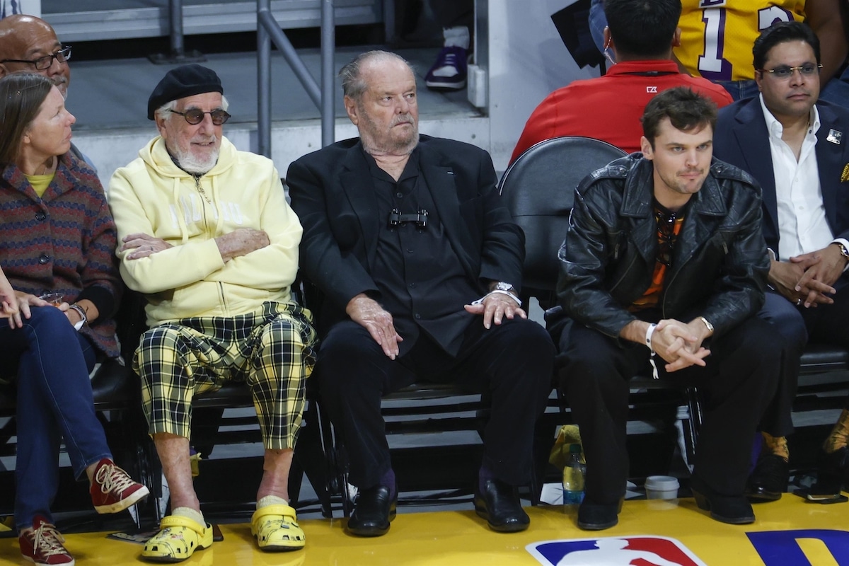 Jack Nicholson Makes Rare Appearance At Lakers Playoff Game