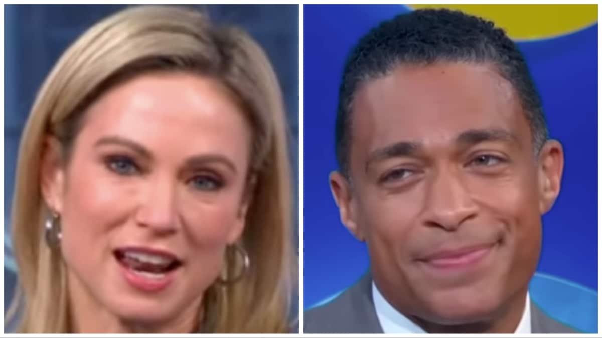 amy robach and tj holmes face shots from gma3 episodes on abc
