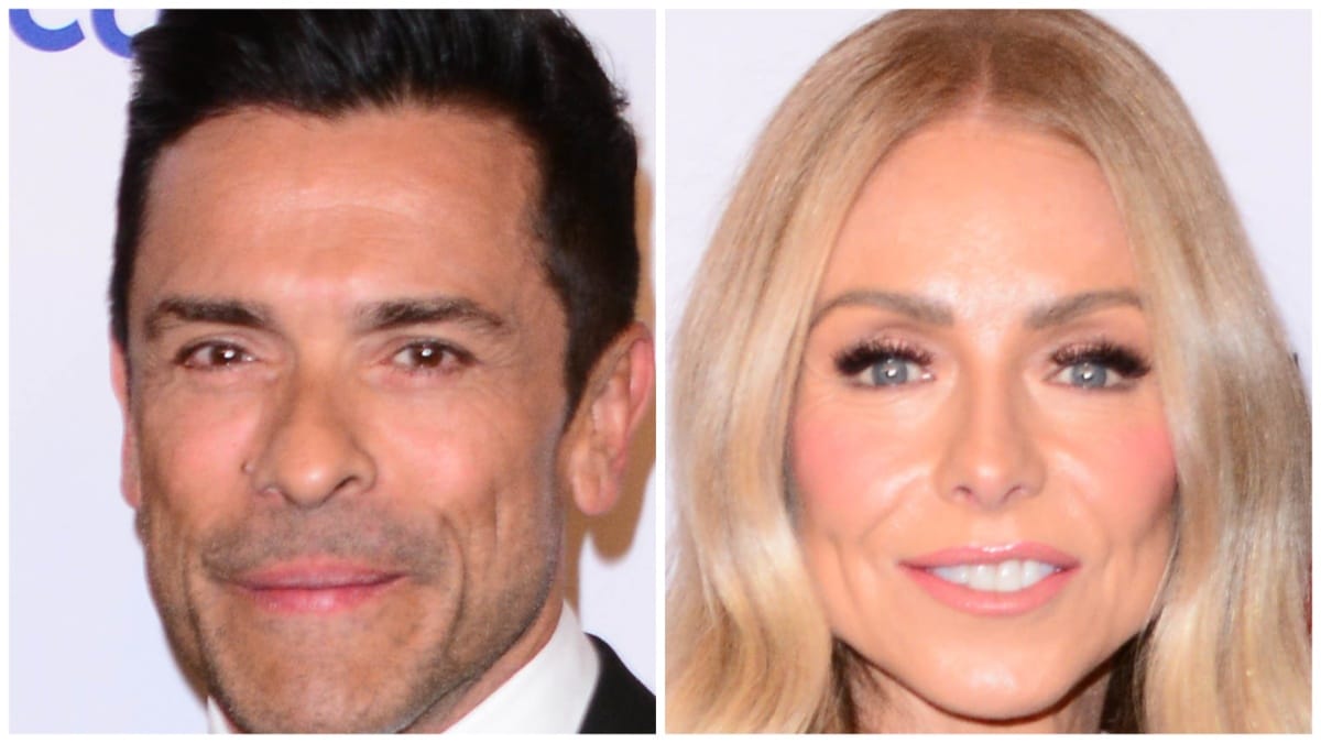 Mark Consuelos and Kelly Ripa at the TIME100 event.