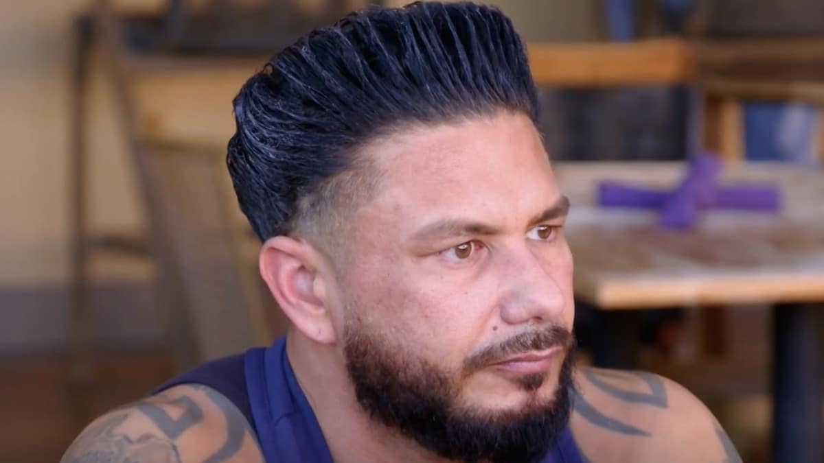 paul pauly d delvecchio face shot from jersey shore family vacation on mtv