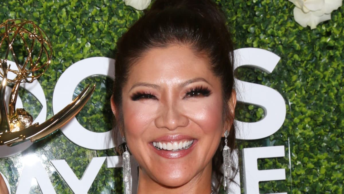 Julie Chen on the red carpet