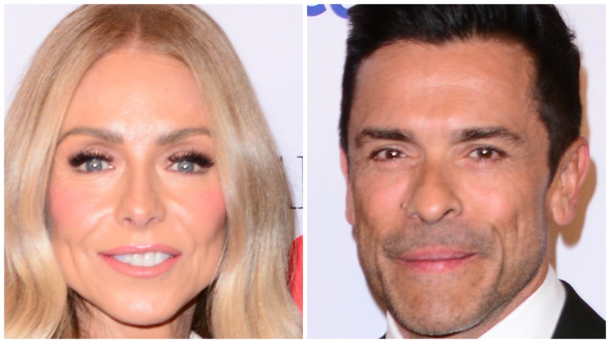 Kelly Ripa and Mark Consuelos at the TIME100 event