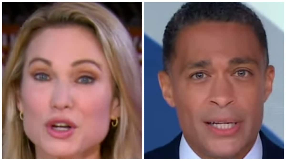 amy robach and tj holmes face shots from gma3 episode