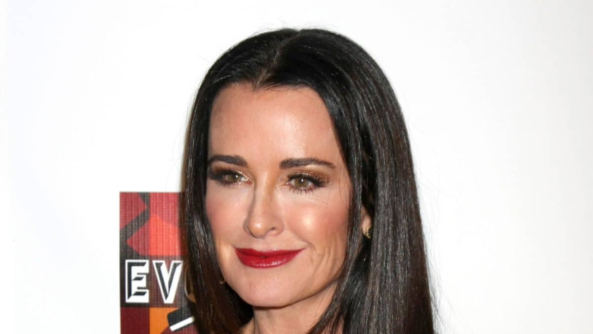 Kyle Richards at The Real Housewives of Beverly Hills red carpet premiere, 2015