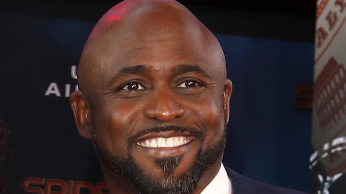 wayne brady face shot during Spider-Man Far From Home Premiere in Los Angeles