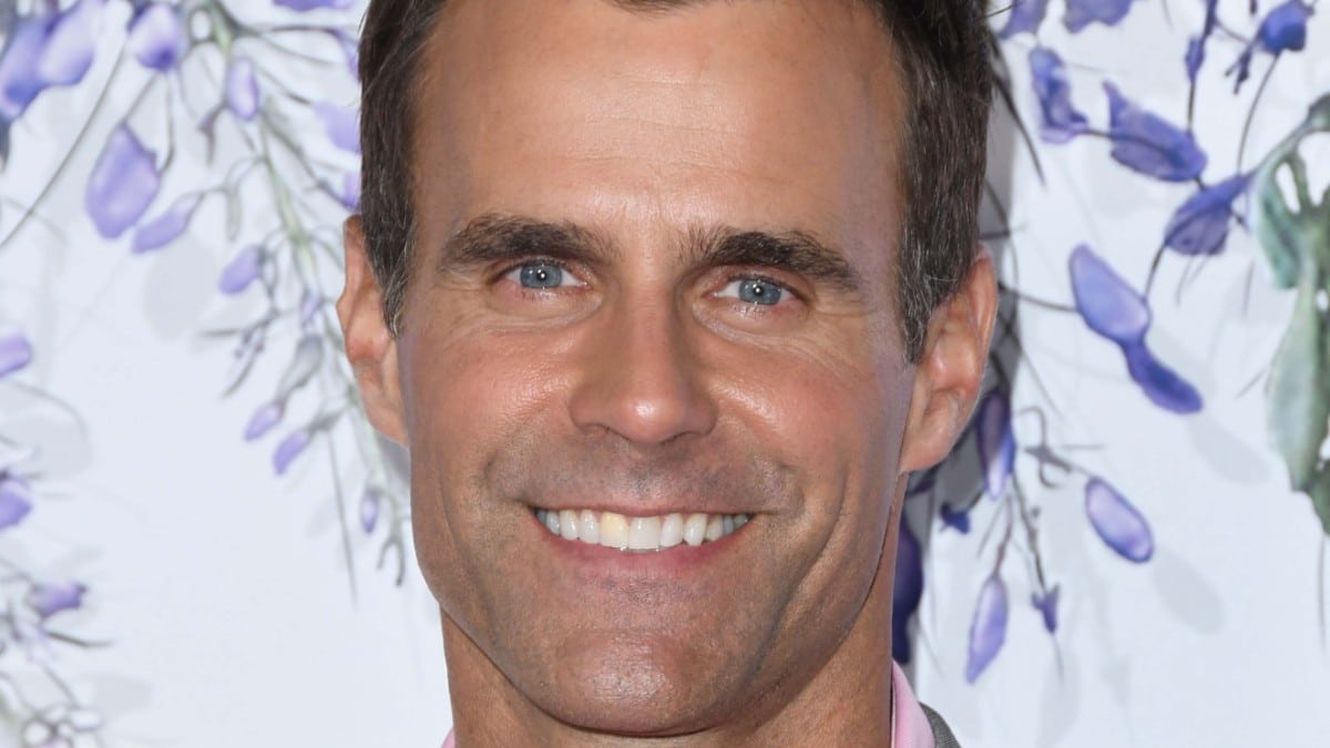 Cameron Mathison on the red carpet