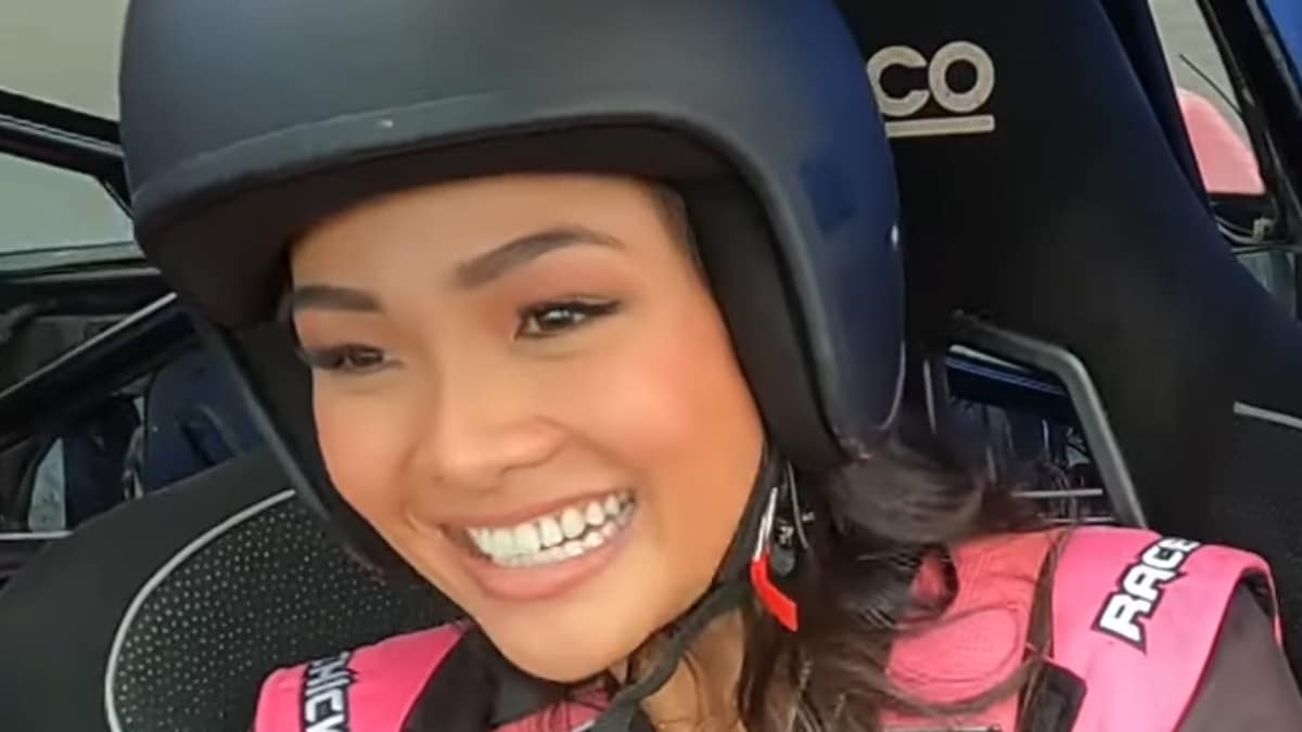 Jenn Tran goes racing on The Bachelorette