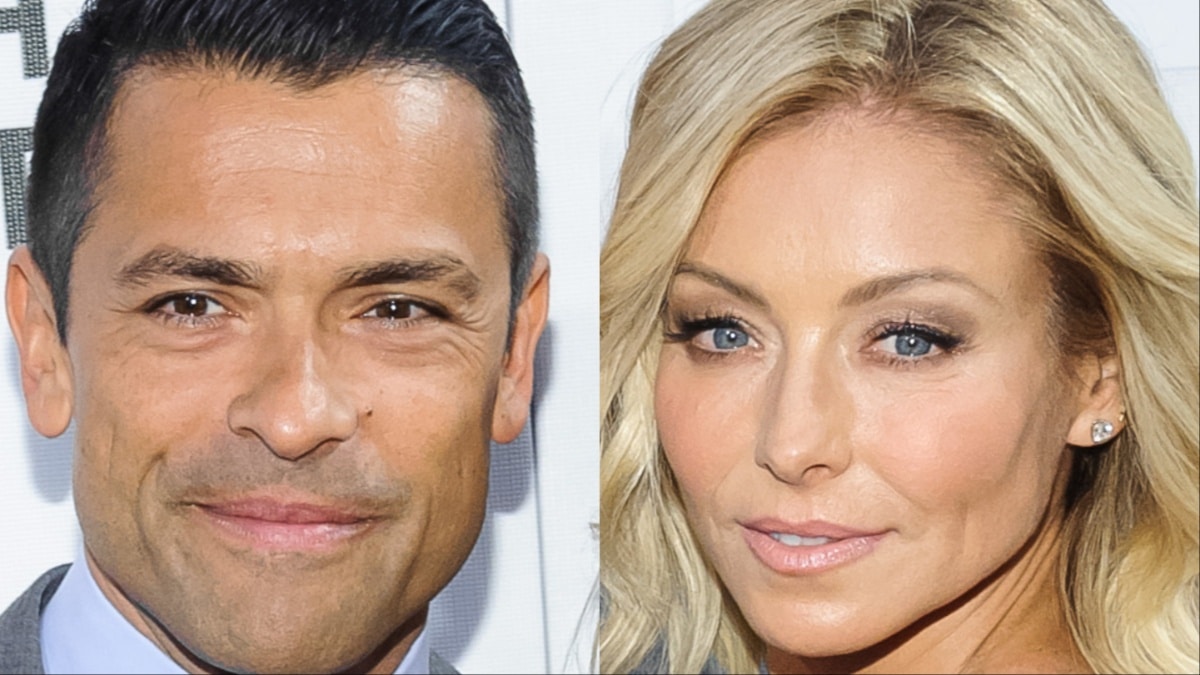 Mark Consuelos and Kelly Ripa on the red carpet