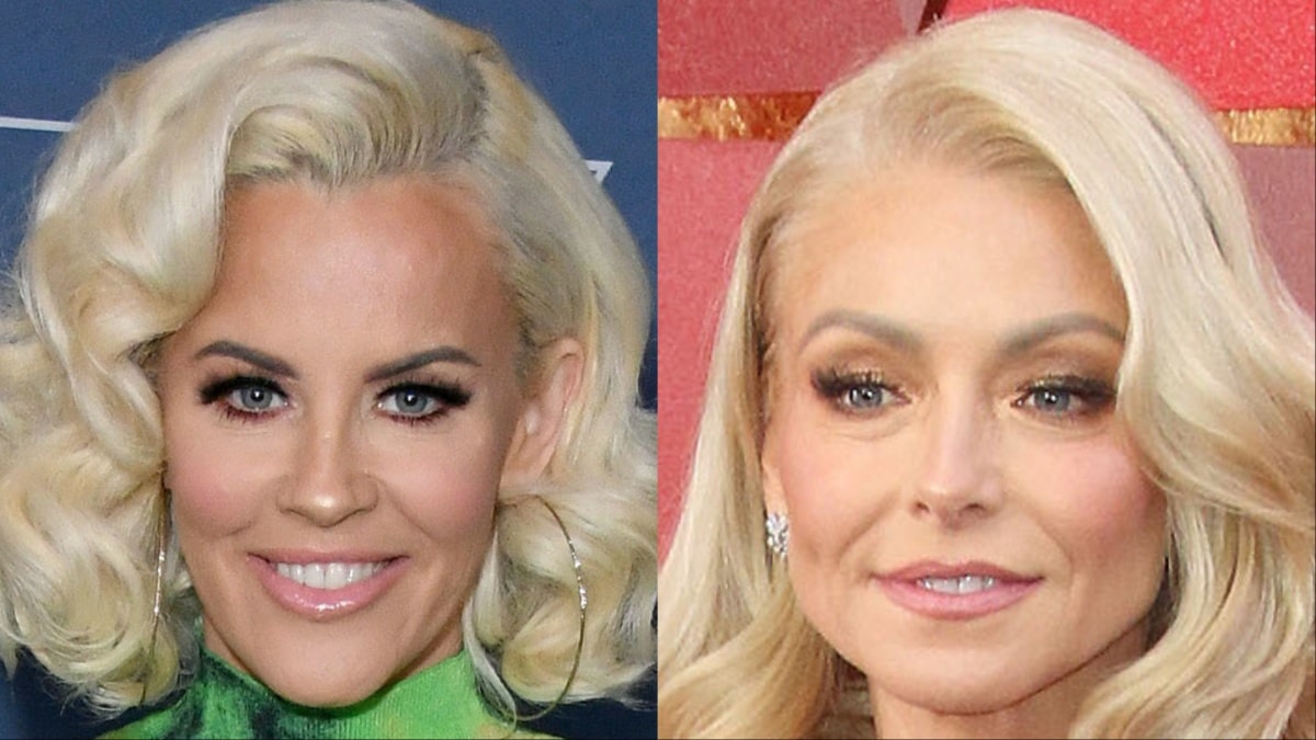 Jenny McCarthy and Kelly Ripa at separate events