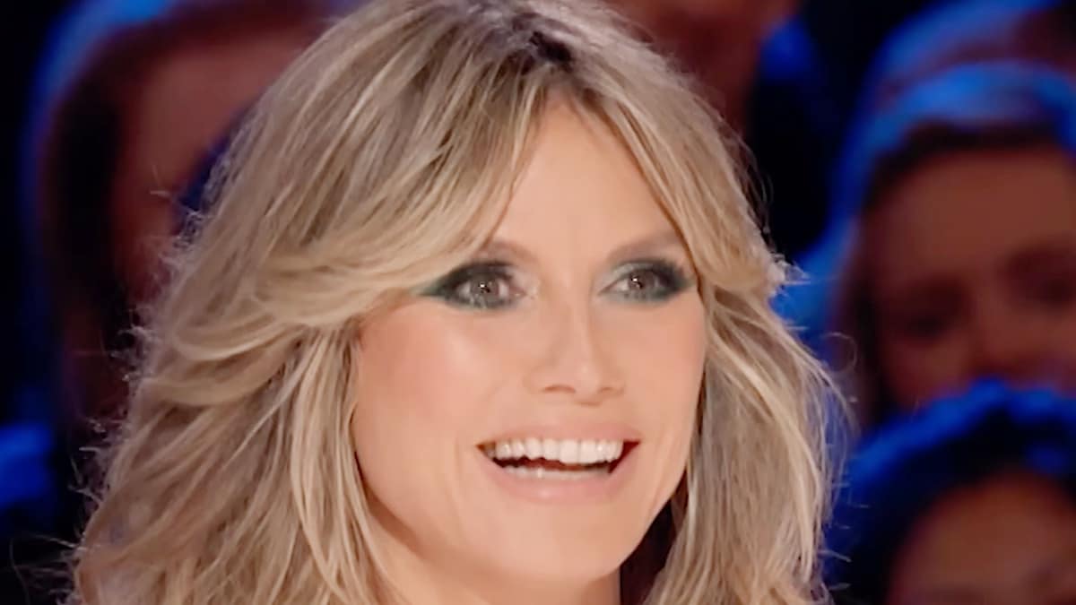 Heidi Klum on America's Got Talent.