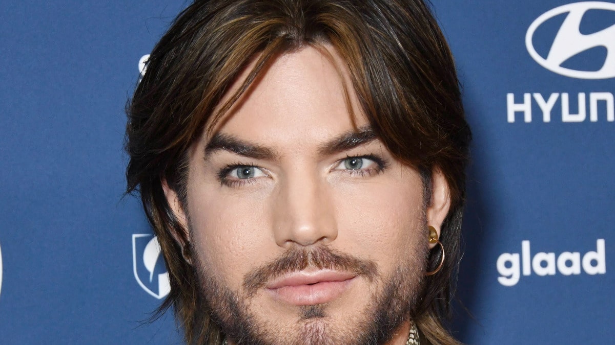 Adam Lambert attends an event.