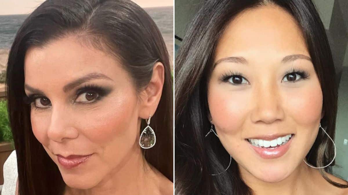 RHOC stars Heather Dubrow and Katie Ginella Instagram selfie