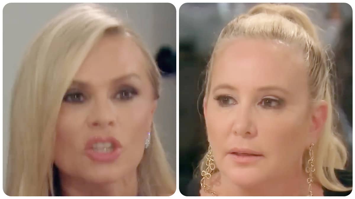 Tamra Judge and Shannon Beador on RHOC.