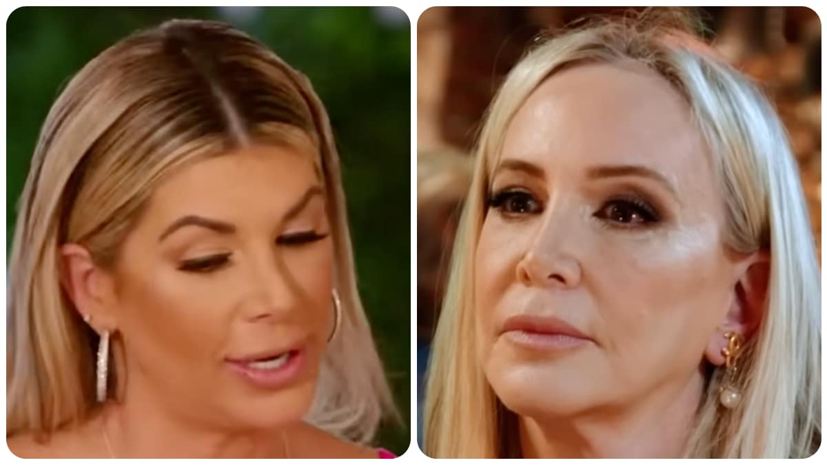 Alexis Bellino and Shannon Beador on The Real Housewives of Orange County.