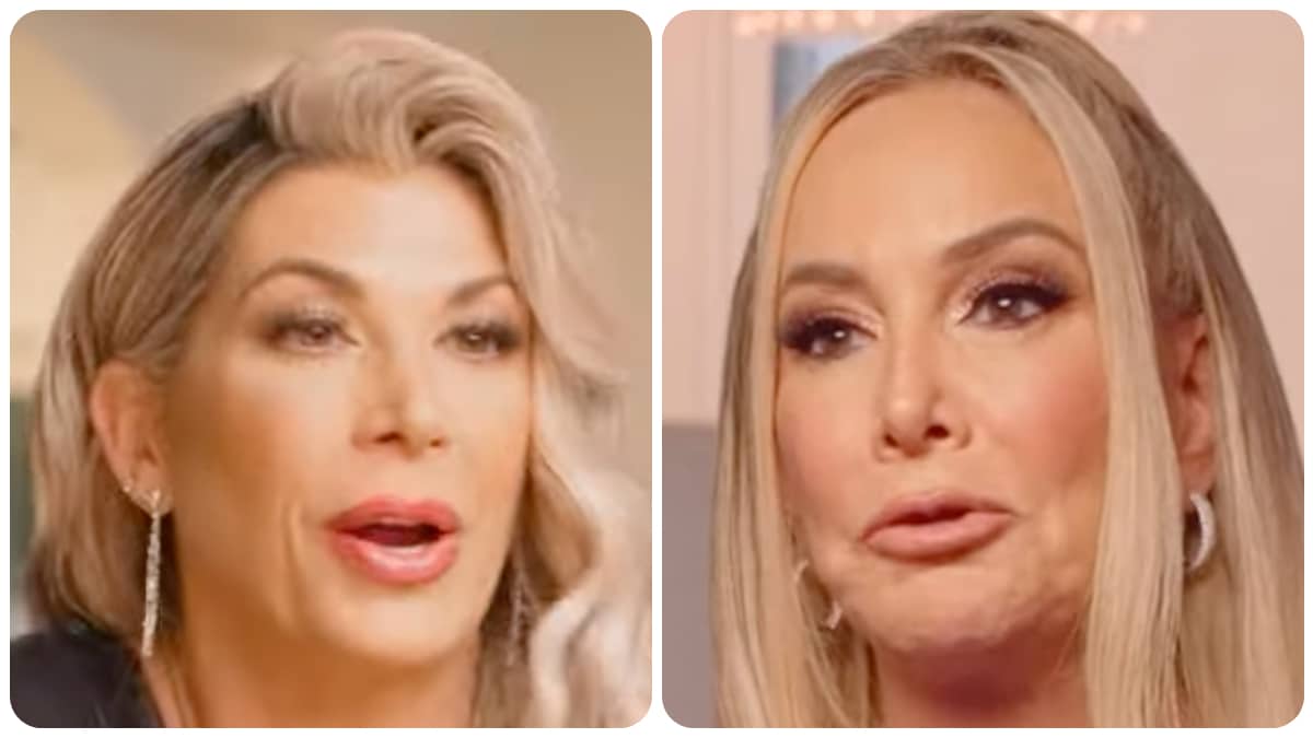 Alexis Bellino and Shannon Beador on RHOC.