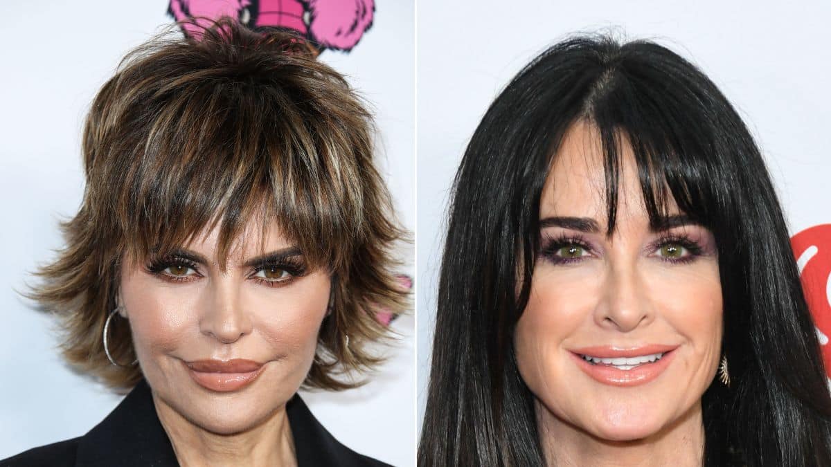 Kyle Richards at KIIS FM's iHeartRadio Jingle Ball 2019; Lisa Rinna at the 2020 Christian Cowan x Powerpuff Girls show