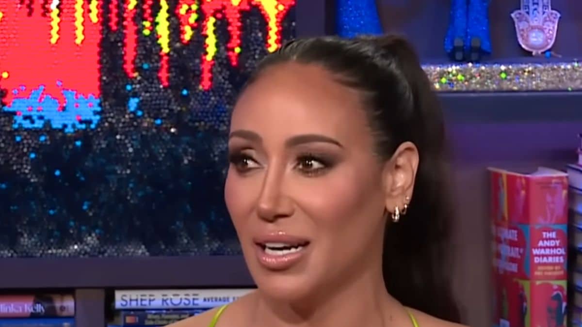 RHONJ star Melissa Gorga WWHL screenshot