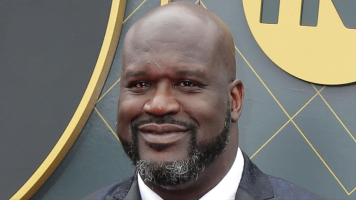 Shaquille O'Neal at a random event