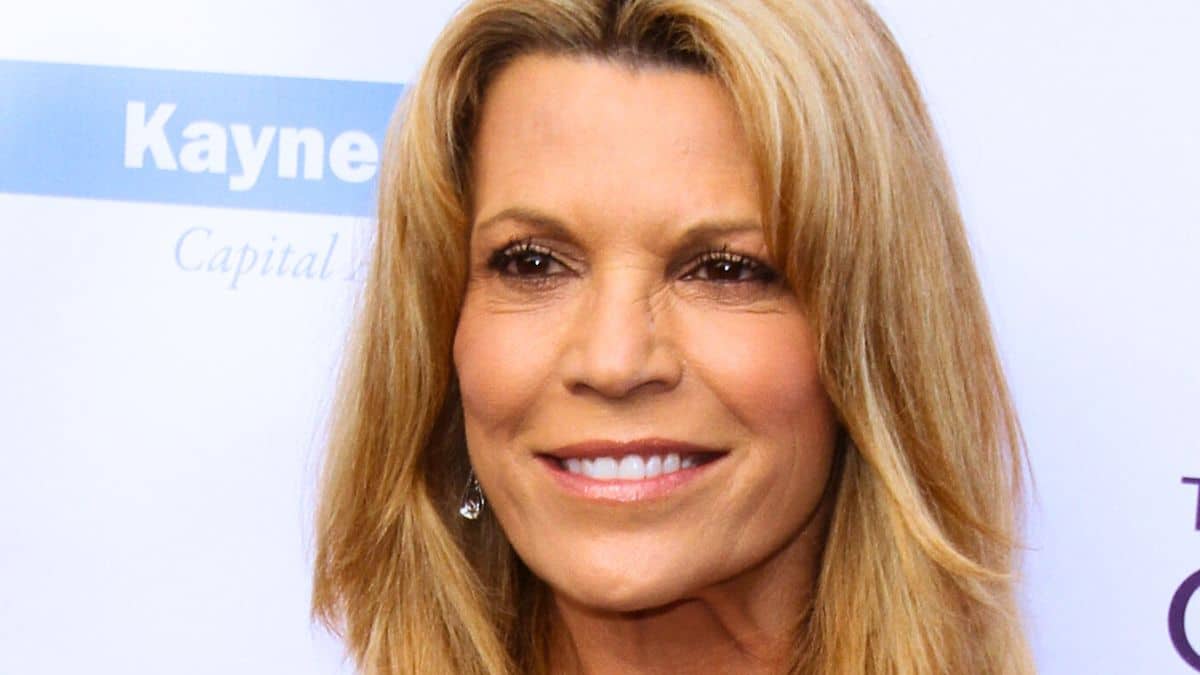 vanna white on the purple carpet in los angeles, CA